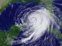 Hurricane Ike entering the Gulf